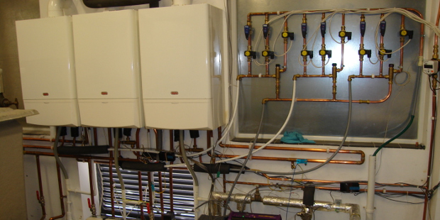 Combi boiler and solar thermal system Combi boiler and solar thermal system