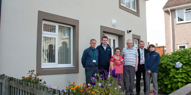fuel poverty project in Blyth improves 54 homes