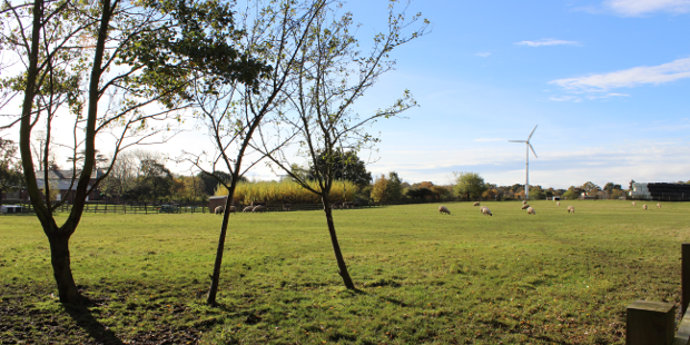 10 kW wind turbine at Newham Grange