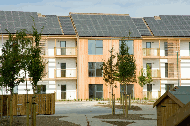 Sinclair Meadows carbon negative community - Image courtesy of Four Housing Group