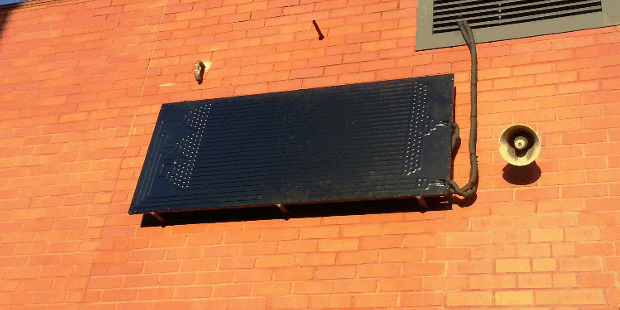 Thermodynamic panel under test at Decerna