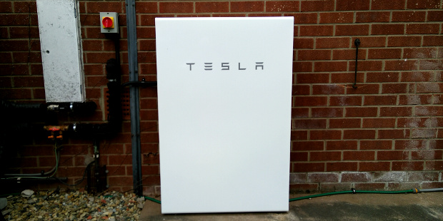 Tesla Powerwall - one of the types of batteries modelled (note, Tesla were not associated with this project)