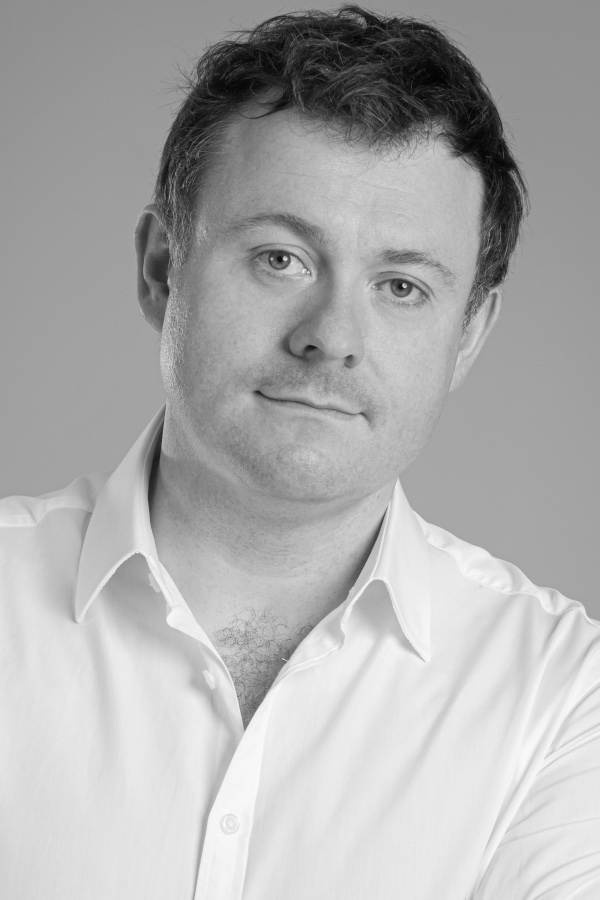 a man looking at the camera