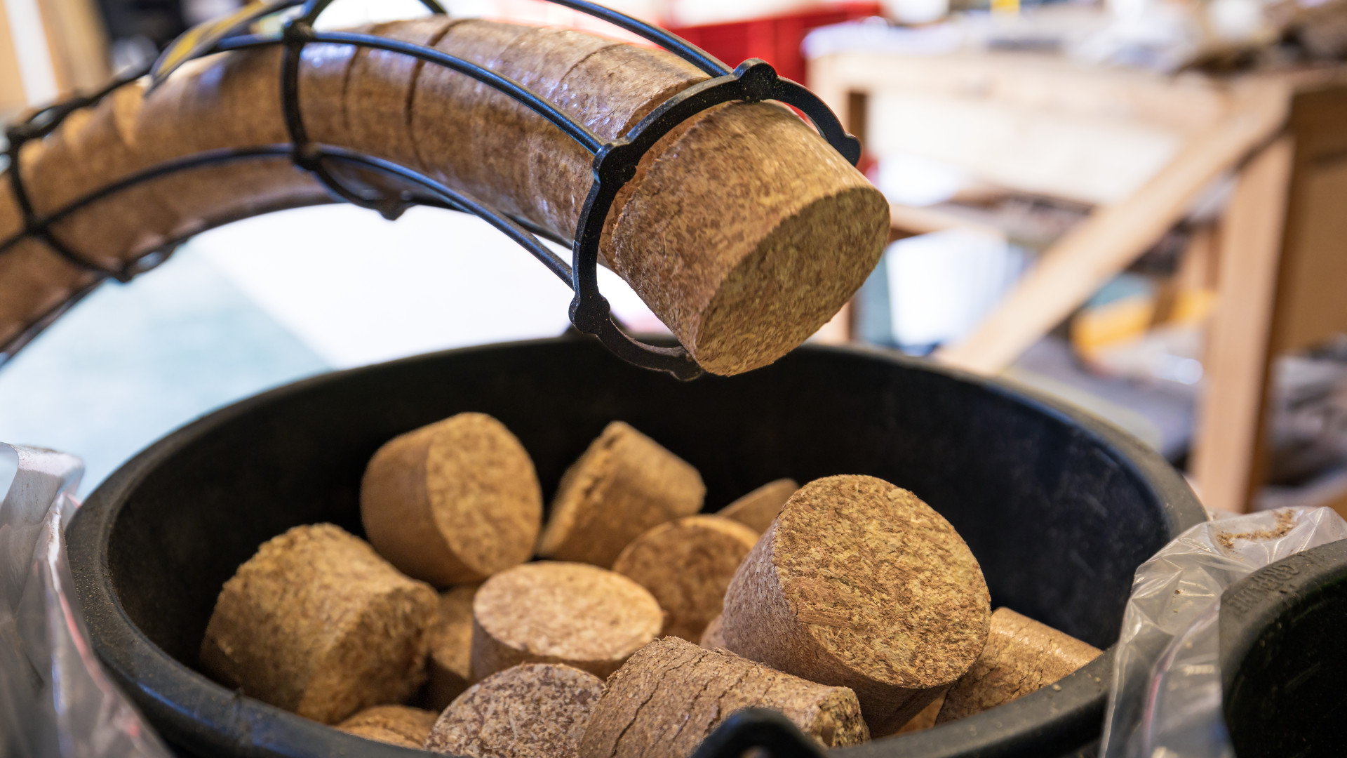 cork Biomass Utilisation Compressed Air system